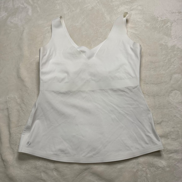 Honeylove White Liftwear Cami XL Shapewear Built In Bra HLLW702 Compression Tank - Picture 7 of 7